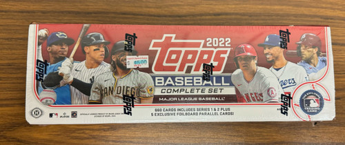 2022 Topps Baseball Complete Factory Set Red