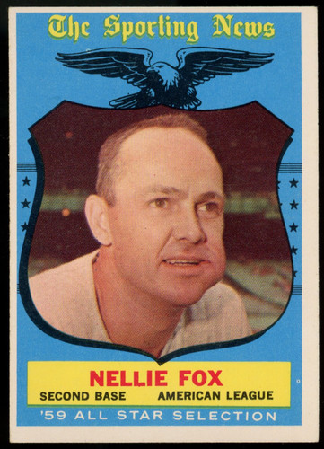 1959 Topps Nellie Fox AS #556 EX