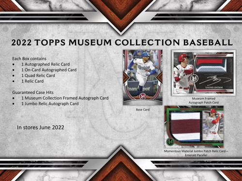 2022 Topps Museum Collection Baseball Box