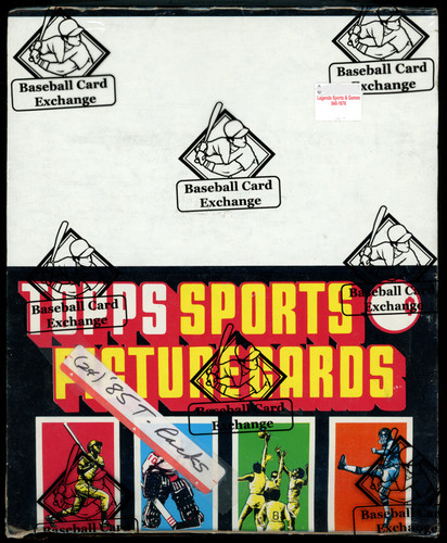 1985 Topps Baseball Rack Pack Box BBCE Wrapped And Sealed