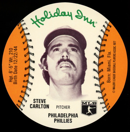 1977 Holiday Inn Steve Carlton MSA Disc