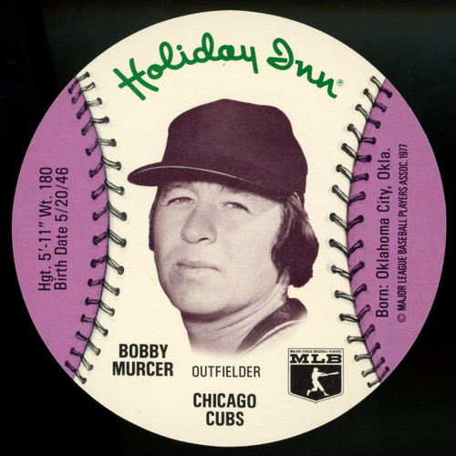 1977 Holiday Inn Bobby Murcer MSA Disc