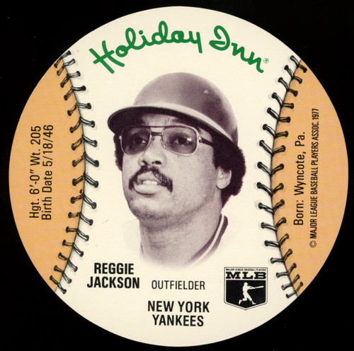 1977 Holiday Inn Reggie Jackson MSA Disc