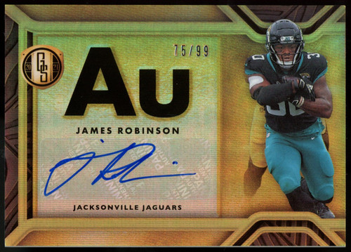 2021 Gold Standard James Robinson Auto /99 #AU-JR