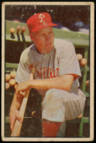 1953 Bowman Color Richie Ashburn #10 PR-FR