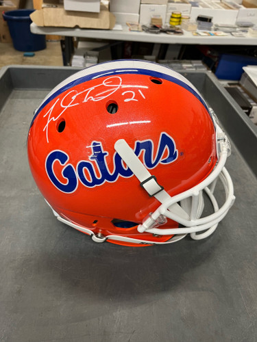 Fred Taylor Signed Autographed Florida Gators Full Size Replica Helmet JSA