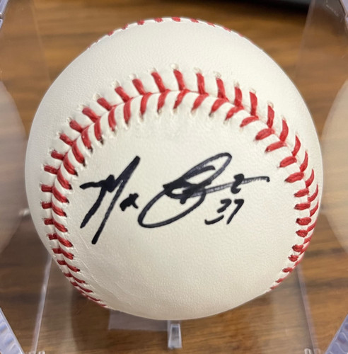 Max Scherzer Signed Autographed Baseball JSA COA