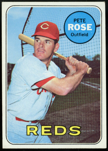 1969 Topps Pete Rose #120 EX+ "A"