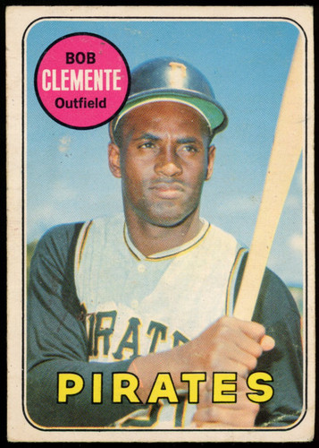 1969 O-Pee-Chee Roberto Clemente #50 G-VG