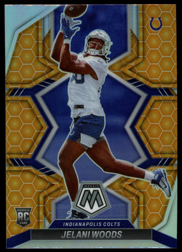 2022 Panini Mosaic Jelani Woods RC Honeycomb #358