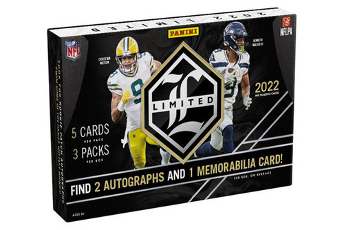 2022 Panini Limited Football Hobby Box