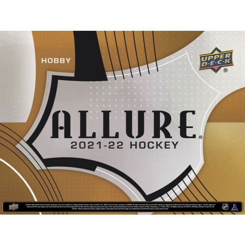 2021/22 Upper Deck Allure Hockey 20 Box Case