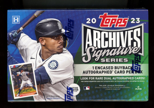 2023 Topps Archives Signature Series Baseball Active Edition Hobby Box