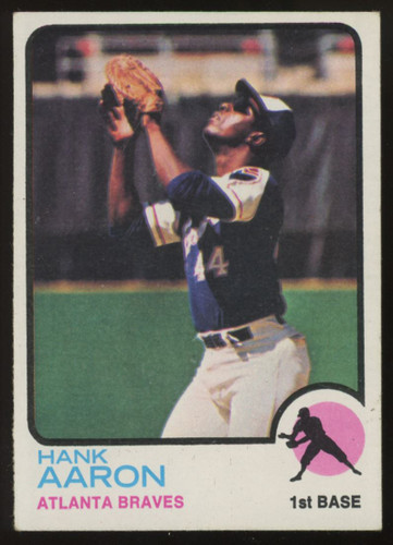 1973 Topps Hank Aaron #100 EX "C"