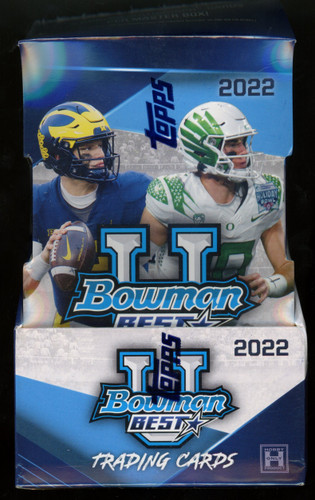 2022/23 Bowman Best University Football Hobby Box