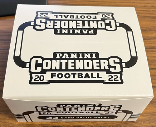 2022 Panini Contenders Football Jumbo Value Pack Box