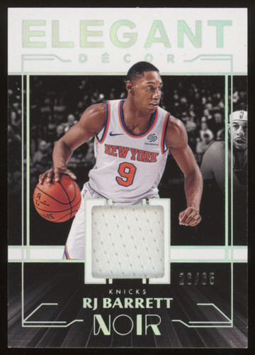 2019/20 Noir RJ Barrett Elegant Decor RC Patch /65