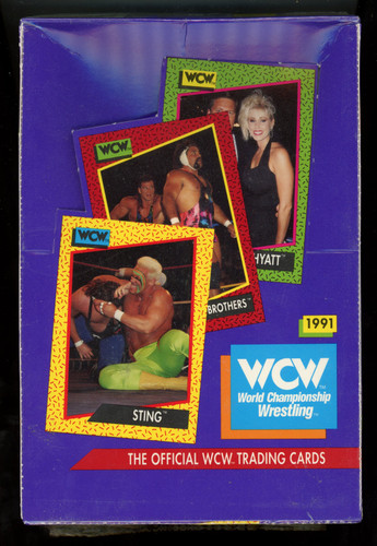 1991 Impel WCW Wrestling Box Factory Sealed