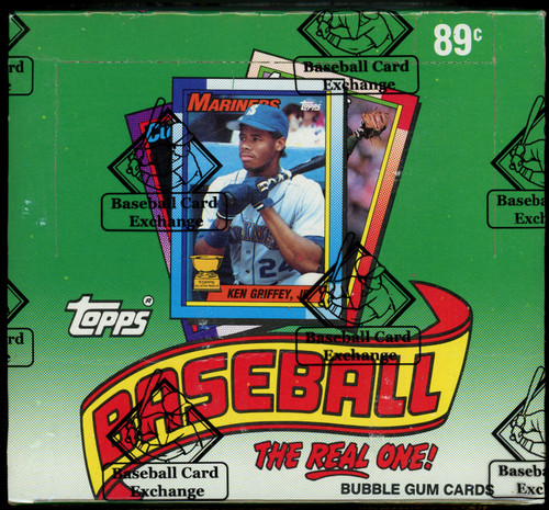 1990 Topps Baseball Cello Box BBCE Wrapped and Sealed