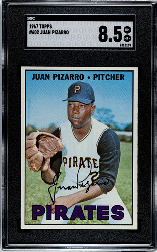 1967 Topps Juan Pizarro #602 SGC 8.5