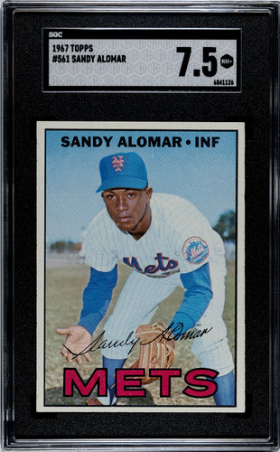 1967 Topps Sandy Alomar #561 SGC 7.5