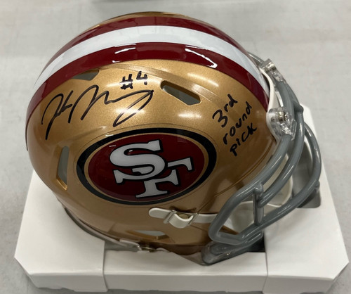 Jake Moody Signed Autographed San Francisco 49ers Mini Helmet