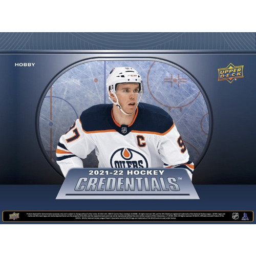 2021/22 Upper Deck Credentials Hockey Hobby Case (20)