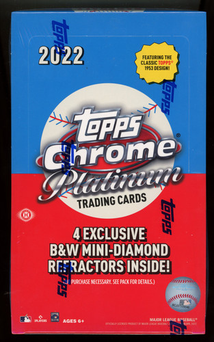 2022 Topps Chrome Platinum Anniversary Baseball Lite Box