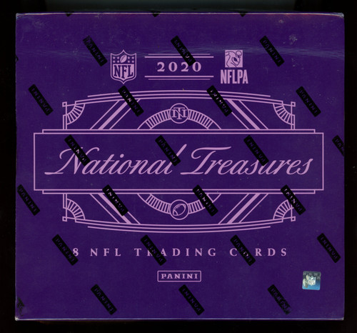 2020 Panini National Treasures Football Hobby Box