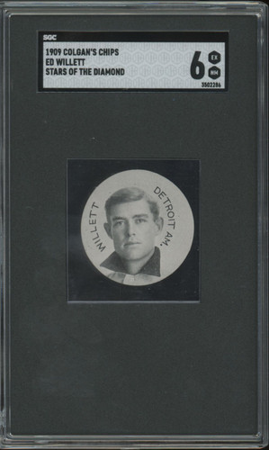 1909 Colgan's Chips Ed Willett Stars of the Diamond SGC 6