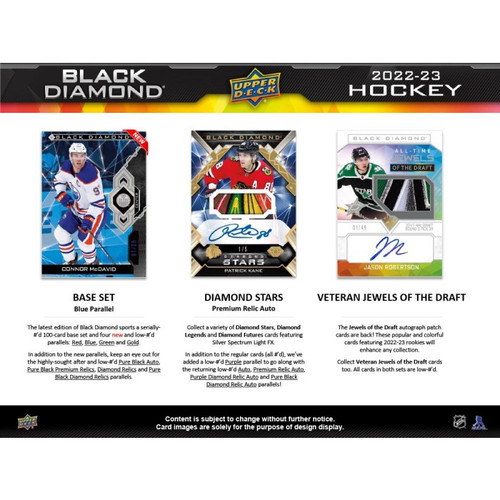 2022/23 Upper Deck Black Diamond Hockey Hobby Case (10)