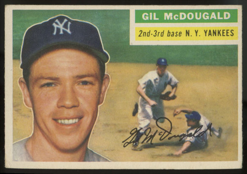 1956 Topps Gil McDougald #225 VG/EX-EX