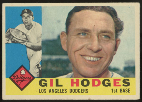 1960 Topps Gil Hodges #295 EX+