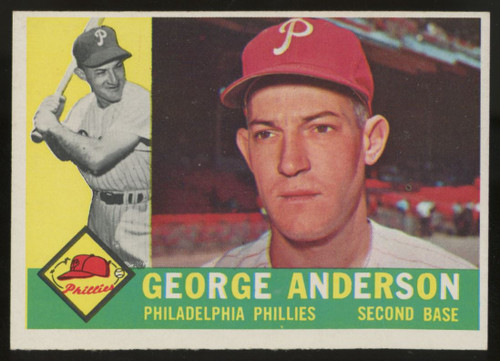 1960 Topps George Sparky Anderson #34 EX/MT "B"