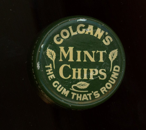 1912 Colgan's Mint Chips Empty Tin