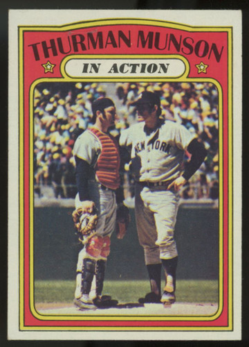 1972 Topps Thurman Munson In Action #442 EX/MT