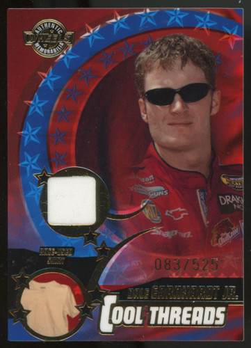 2004 Wheels Dale Earnhardt Jr. Cool Threads Race-Used Shirt /525 #CT2