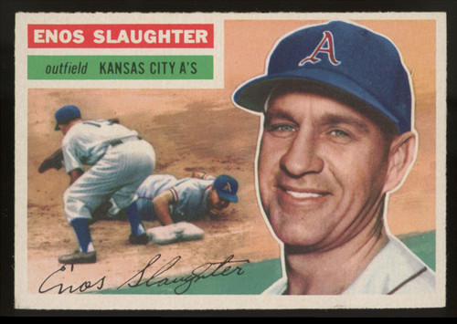 1956 Topps Enos Slaughter #109 NM
