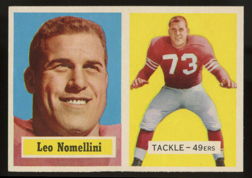 1957 Topps Leo Nomellini #6 NM