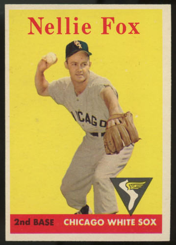 1958 Topps Nellie Fox #400 EX/MT