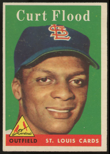 1958 Topps Curt Flood RC #464 EX/MT