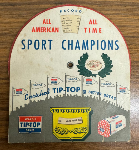 1945 Tip-Top Bread All American All Time Sport Champions Record