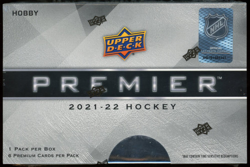 2021/22 Upper Deck Premier Hockey Hobby Box