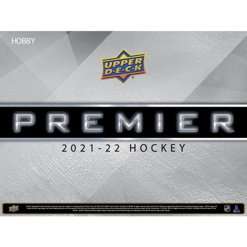 2021/22 Upper Deck Premier Hockey Hobby Case (10)