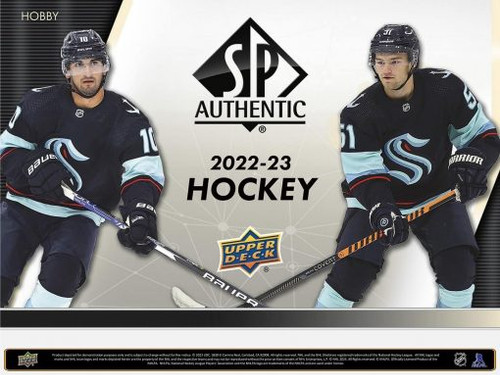 2022/23 Upper Deck SP Authentic Hockey Hobby Case (16)