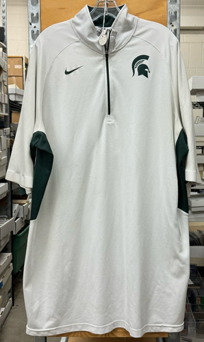 Adreian Payne Michigan State Spartans White Warm Up Jacket