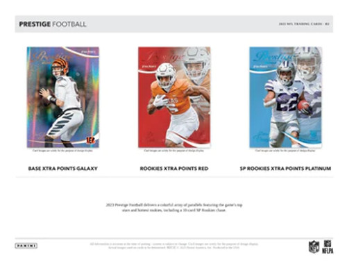 2023 Panini Prestige Football H2 Hybrid Box