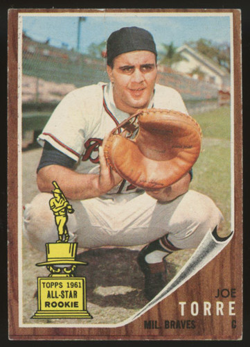 1962 Topps Joe Torre RC #218 G/VG (Creases)