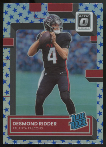 2022 Donruss Optic Desmond Ridder Rated Rookie RC Stars Holo SSP #202