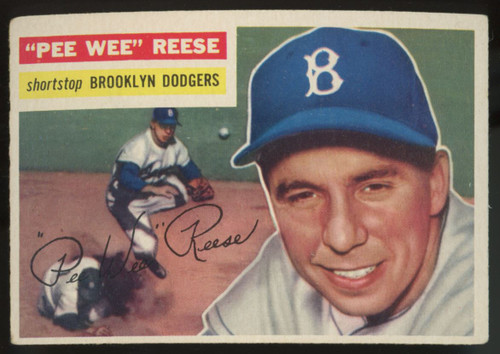 1956 Topps Pee Wee Reese #260 EX